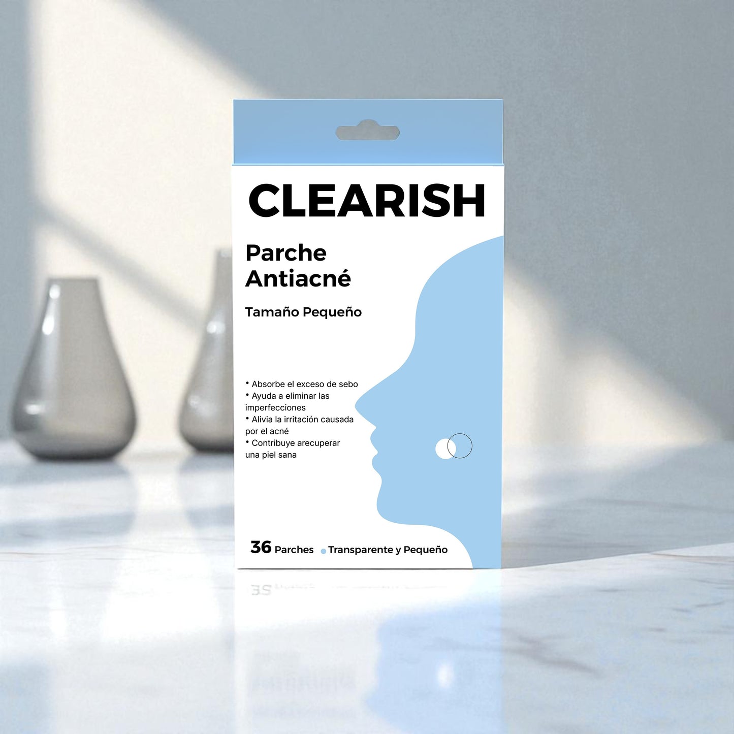 Parche Punto Absorbente de Acne